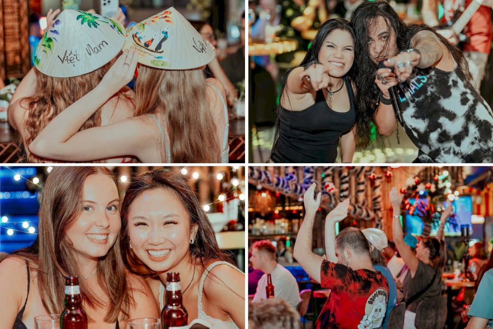 Revel in electrifying Rock’n’Roll, and embrace the unstoppable rhythm of Saigon’s nightlife